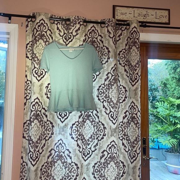 Paper Crane Tops - Shirt by paper crane,with V Neck.